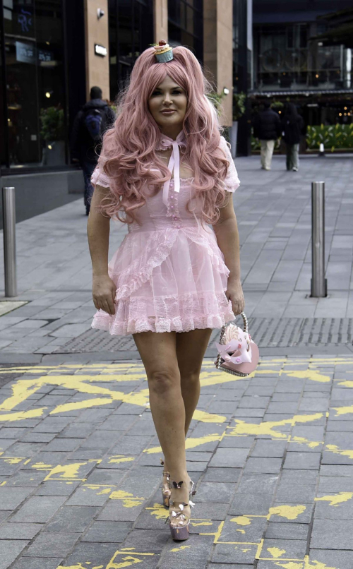 Nicole Sealey Arrives at Mr Whippys Candy Party at Sakku Samba Restaurant in Manchester 4