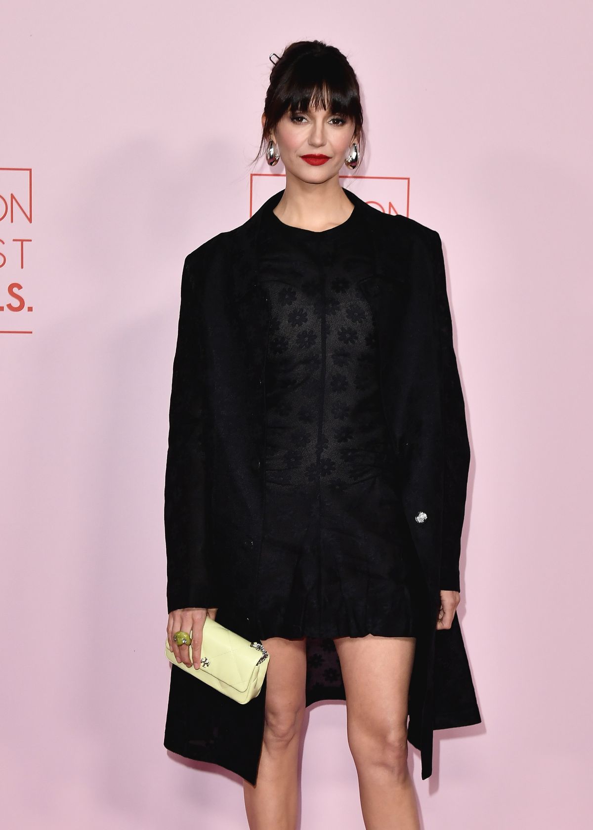 Nina Dobrev Attends Fashion Trust U.S. Awards in Beverly Hills