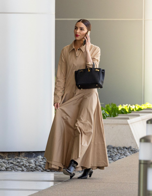 Olivia Culpo Leaves Business Meeting in Century City 2