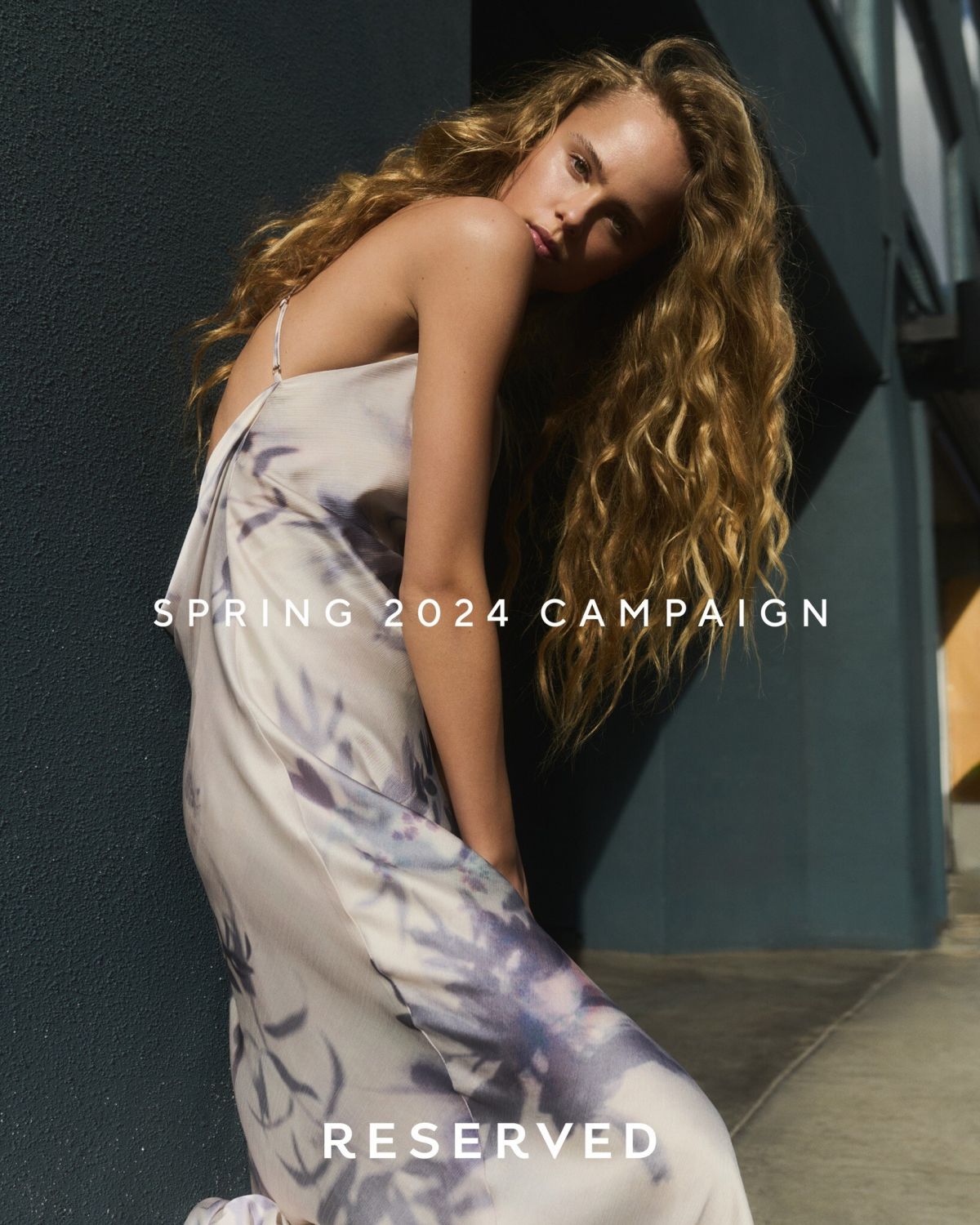 Olivia Vinten for Reserved Spring 2024 Campaign