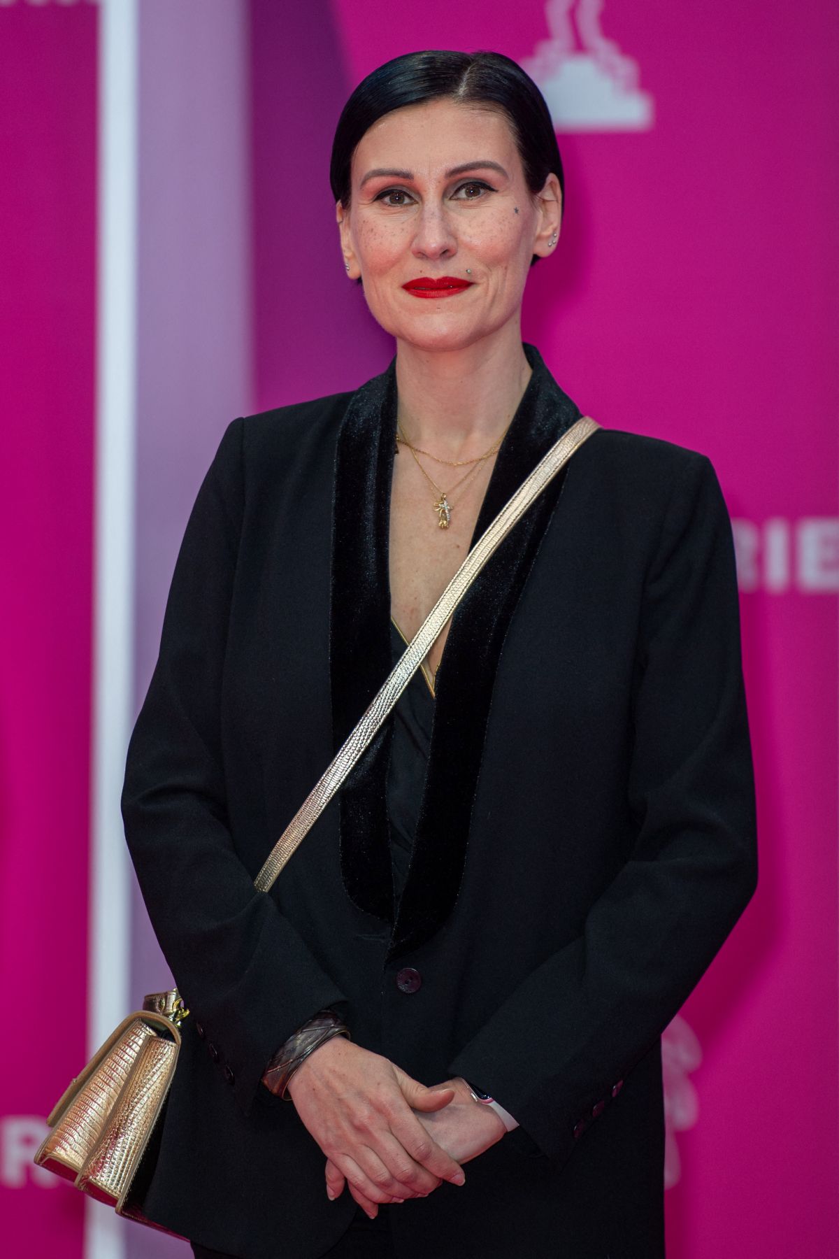 Ovidie Graces the Pink Carpet at CannesSeries Festival in Cannes