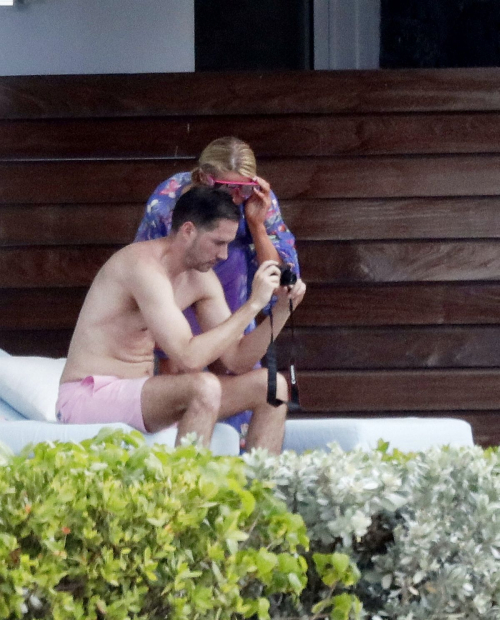 Paris Hilton and Carter Reum on Vacation in St. Barts 3