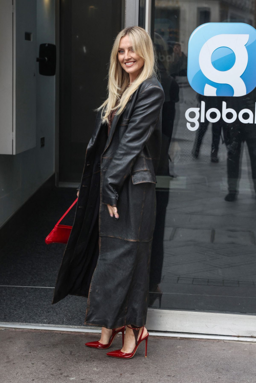 Perrie Edwards Spotted at Global Radio Studios in London 5