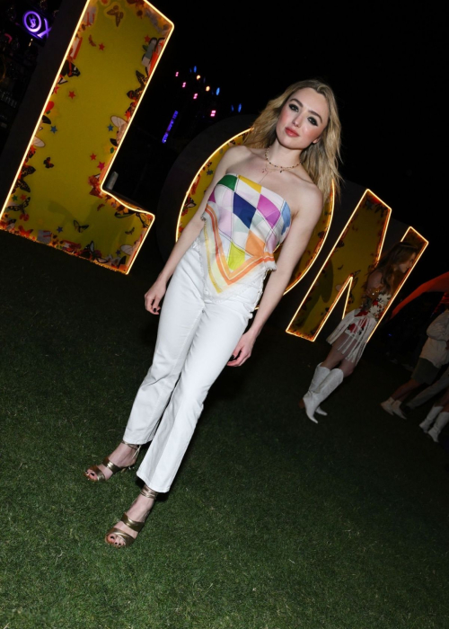 Peyton List at Nylon House Event at Coachella Music and Arts Festival 1