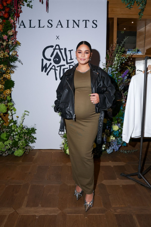 Pregnant Vanessa Hudgens at Allsaints Capsule Collection Launch in Los Angeles