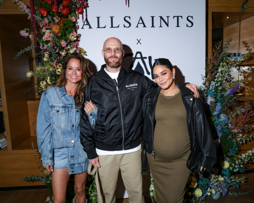 Pregnant Vanessa Hudgens at Allsaints Capsule Collection Launch in Los Angeles 4