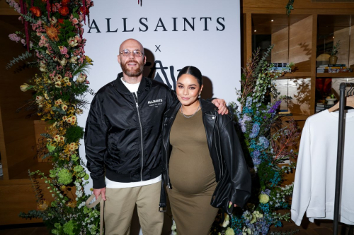 Pregnant Vanessa Hudgens at Allsaints Capsule Collection Launch in Los Angeles 5