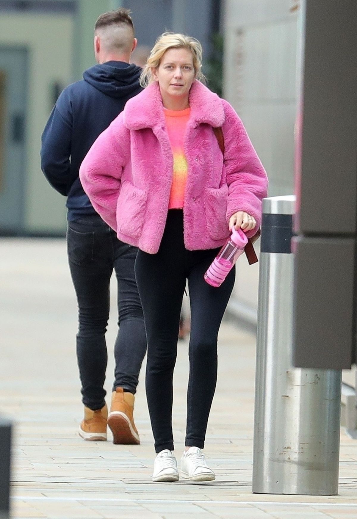 Rachel Riley Arrives at Dock 10 Studios in Media City Salford