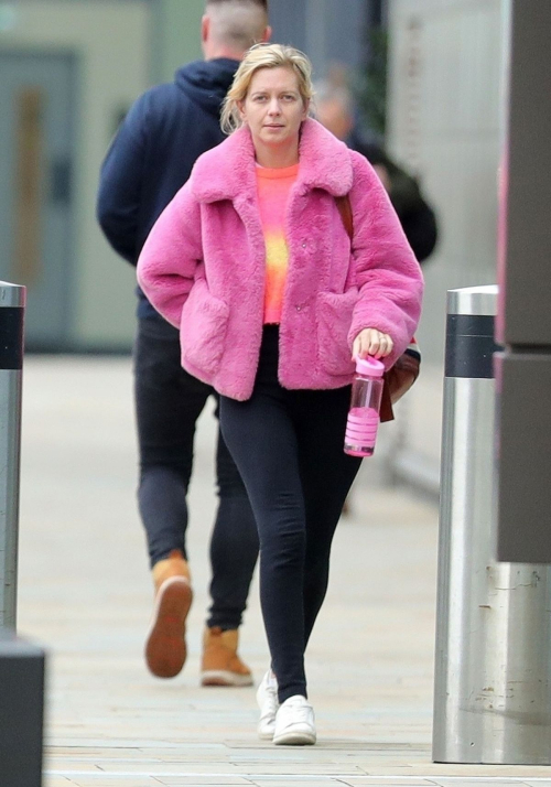 Rachel Riley Arrives at Dock 10 Studios in Media City Salford 5