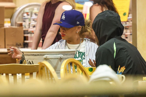 Rihanna and ASAP Rocky Enjoy Date Night at Color Me Mine, Beverly Hills 5