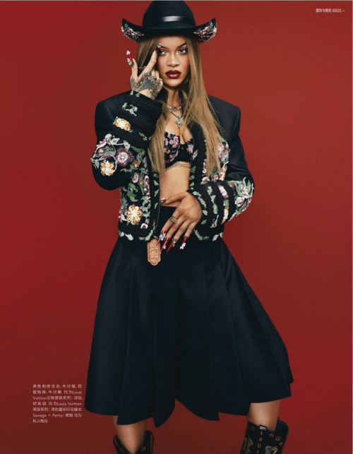 Rihanna Appears in Vogue China