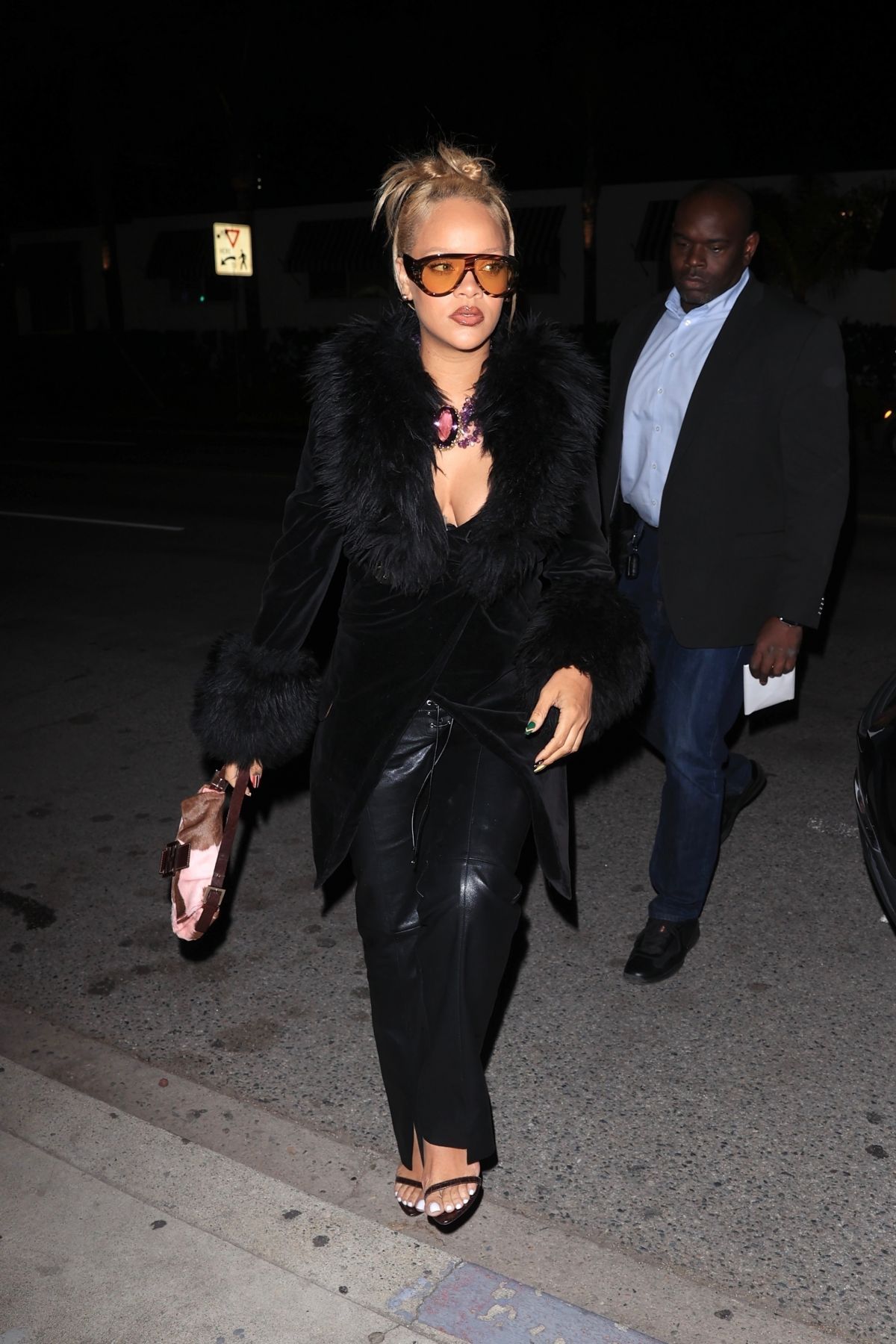 Rihanna Arrives at The Highlight Room in Hollywood