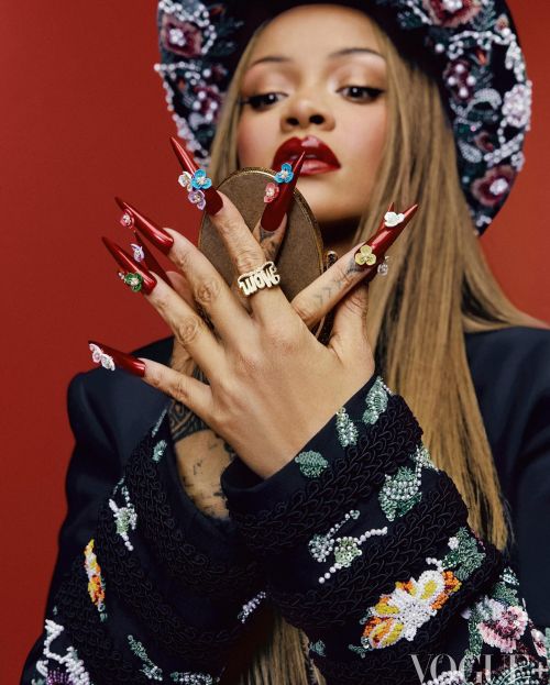 Rihanna in Vogue China Magazine April 2024 Cover Shoot 3