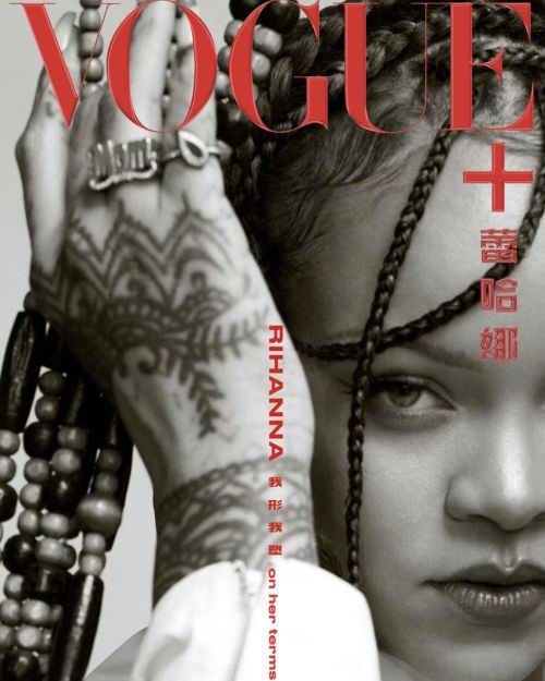 Rihanna in Vogue China Magazine April 2024 Cover Shoot 4