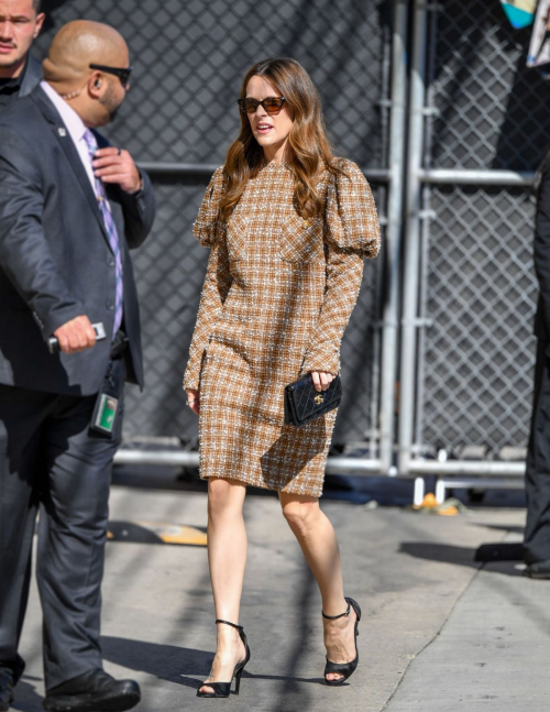 Riley Keough Arrives at Jimmy Kimmel Live in Los Angeles 2