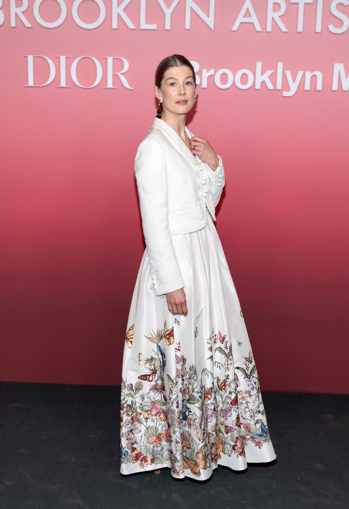 Rosamund Pike at Brooklyn Artists Ball Sponsored by Dior