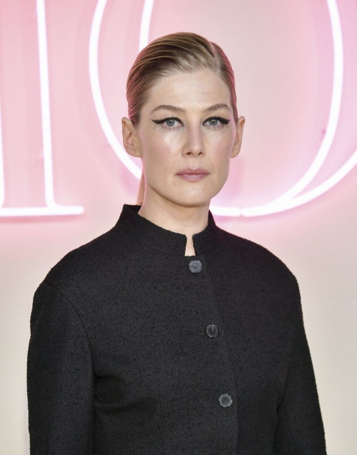 Rosamund Pike Spotted at Dior Fall Fashion Show in New York 1