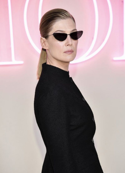 Rosamund Pike Spotted at Dior Fall Fashion Show in New York 2