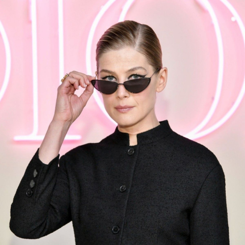 Rosamund Pike Spotted at Dior Fall Fashion Show in New York 3