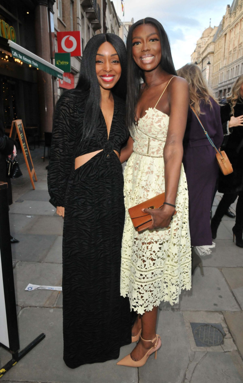 Sabrina Washington and Claudia-Liza Vanderpuije at With All Our Hearts Gala Night in London 3