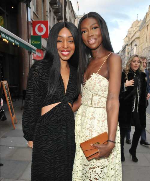 Sabrina Washington and Claudia-Liza Vanderpuije at With All Our Hearts Gala Night in London 4