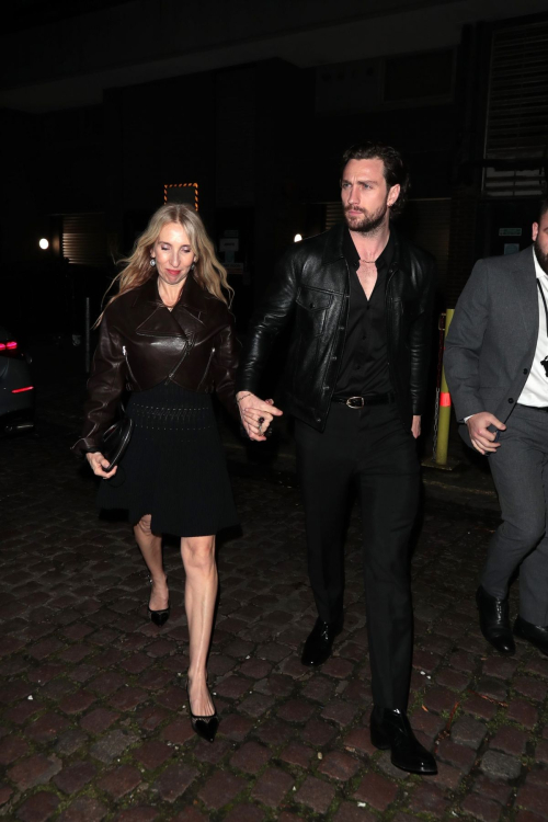 Sam Taylor-Johnson Arrives at Back To Black Premiere Afterparty in London