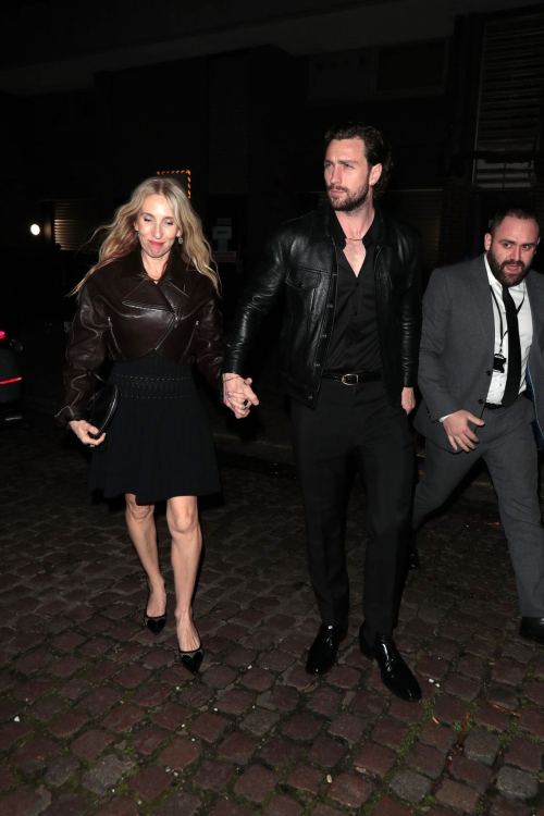 Sam Taylor-Johnson Arrives at Back To Black Premiere Afterparty in London 2