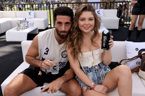 Sammi Hanratty at CELSIUS Cosmic Desert Event at Coachella 1