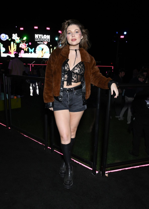 Sammi Hanratty at Nylon House Event During Coachella 1