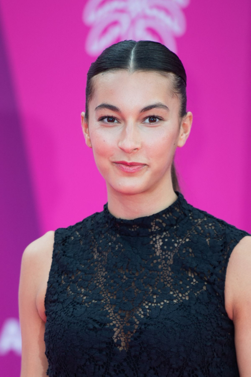 Sara Balzer on the Pink Carpet at Canneseries IFF in Cannes 1