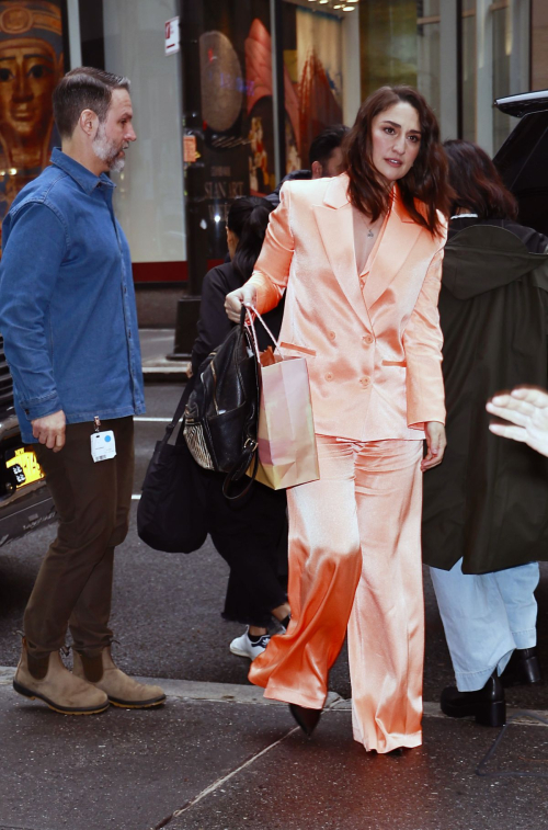 Sara Bareilles Arrives at NBC Studios in New York 2