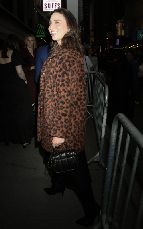 Sara Bareilles Arrives at Suffs Musical Opening Night 2