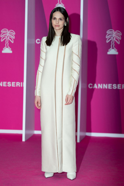 Sara Serraicco Spotted at CannesSeries Festival in Cannes 5