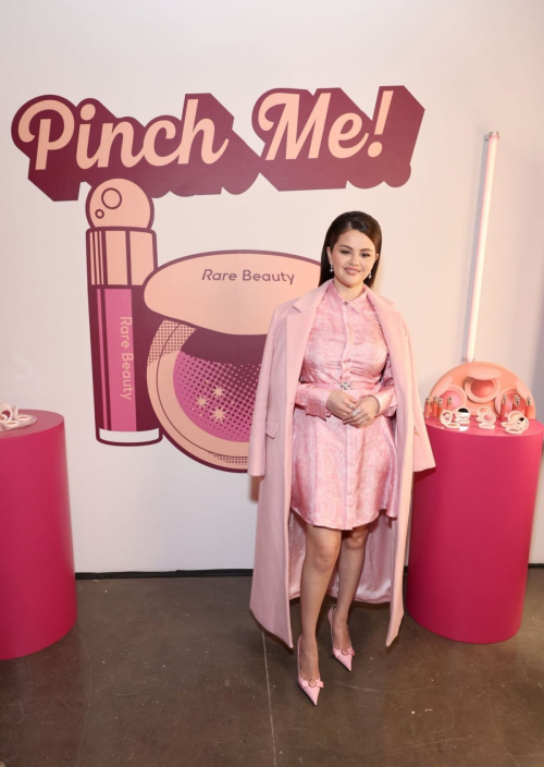 Selena Gomez Celebrates Launch of Rare Beauty’s Soft Pinch Luminous Powder Blush Collection in New York 2