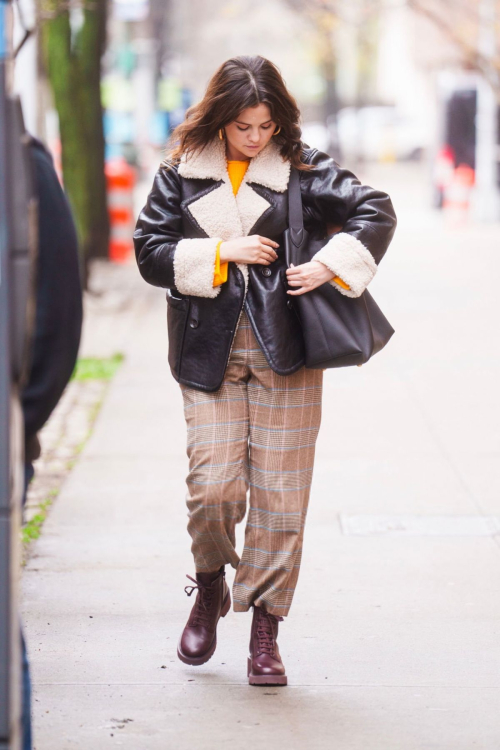 Selena Gomez on Set of Only Murders in the Building in New York 2