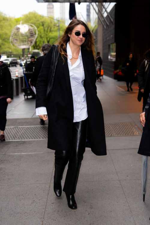 Shailene Woodley Arrives at TIME100 Summit in New York 2