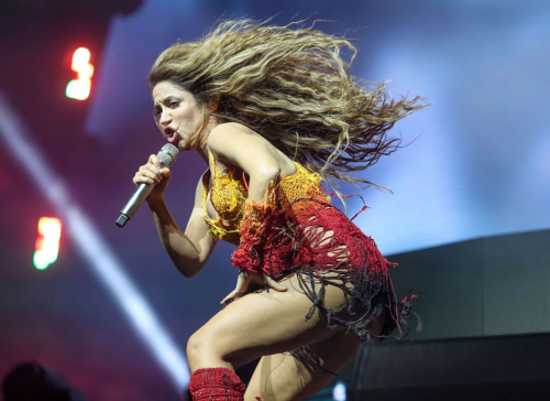 Shakira at Bizarrap Set in Sahara Tent at Coachella Valley Music and Arts Festival 5