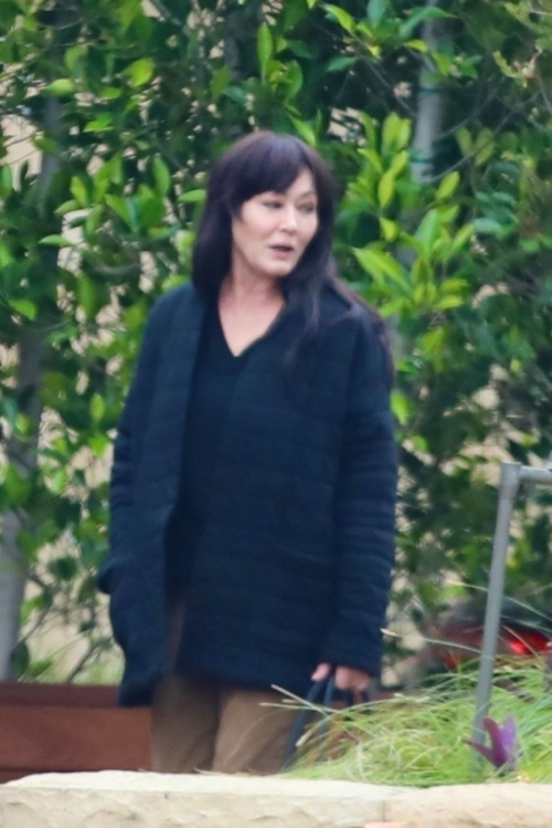 Shannen Doherty Leaves Soho House in Malibu