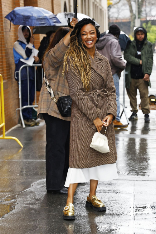 Sonequa Martin Leaves The View in New York 3