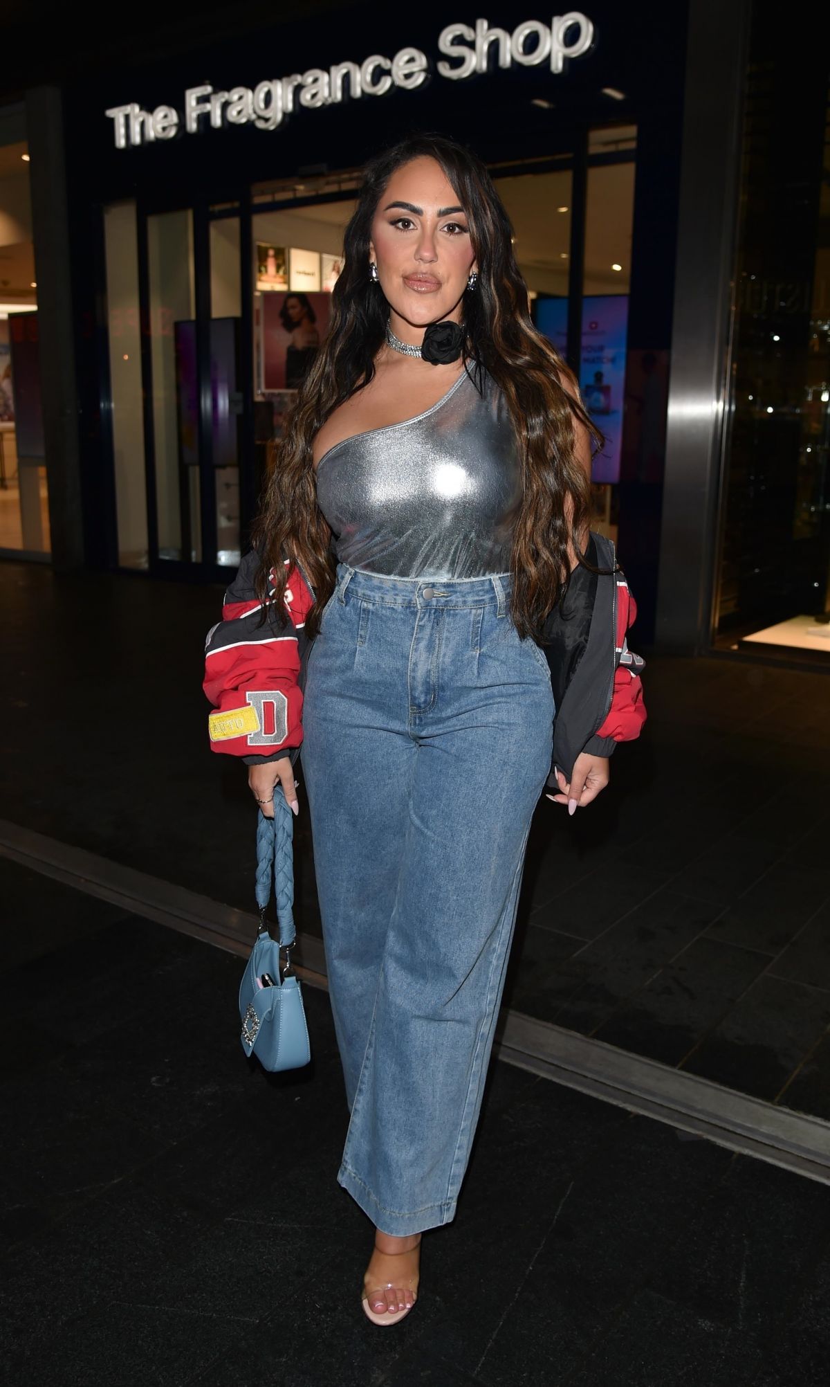 Sophie Kasaei at Shein Pop Up Shop in Liverpool