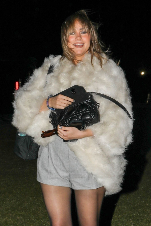 Suki Waterhouse Night Out at Coachella Valley Music and Arts Festival 5