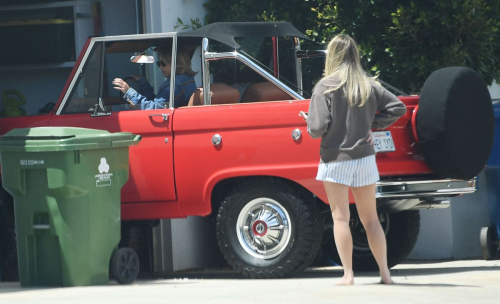 Sydney Sweeney Heading to a Lunch Meeting at Beverly Hills Hotel