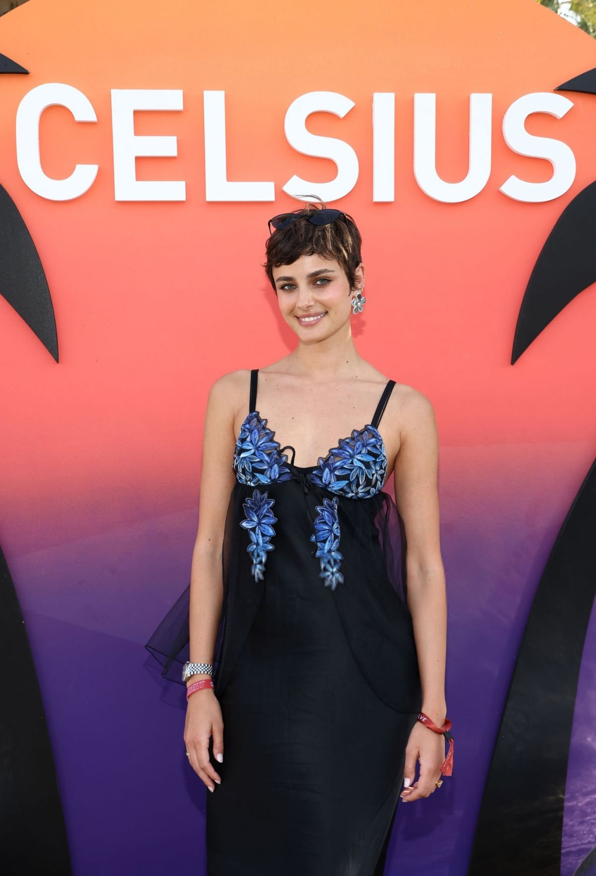 Taylor Hill at Celsius Cosmic Desert Event at Coachella