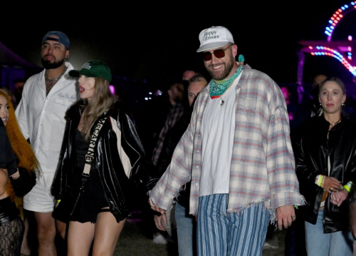 Taylor Swift and Travis Kelce at Coachella Music Festival 1