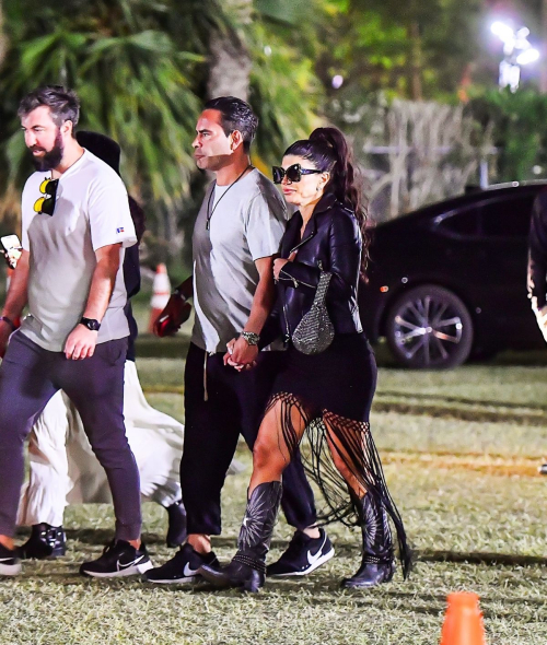 Teresa Giudice and Louie Ruelas at Coachella Festival in Indio 2