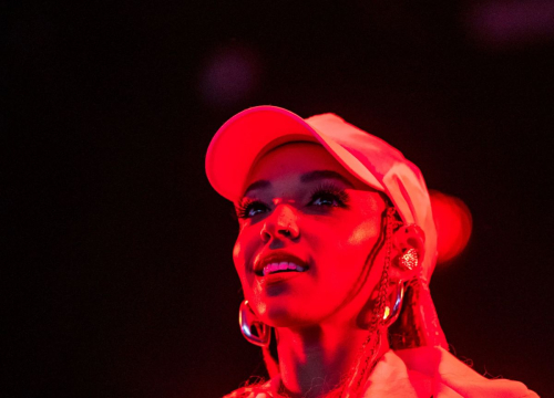 Tinashe Performance in Mojave Tent at Coachella Valley Music and Arts Festival 2