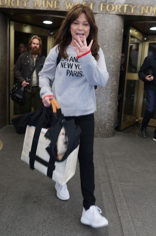 Valerie Bertinelli Arriving at NBC Studios New York 1