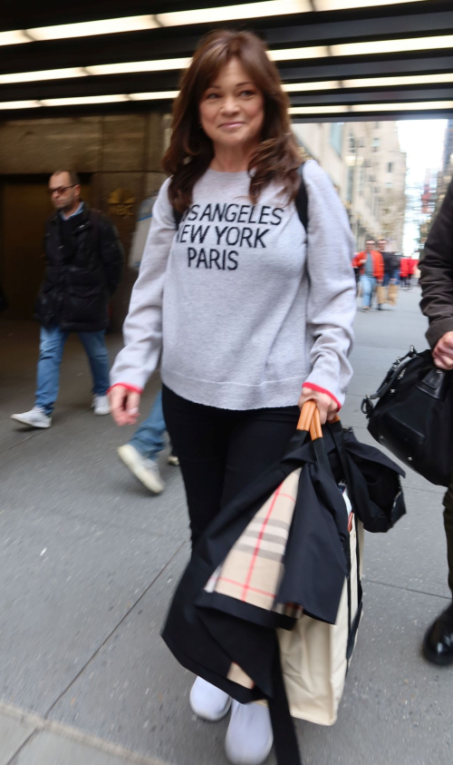 Valerie Bertinelli Arriving at NBC Studios New York 2