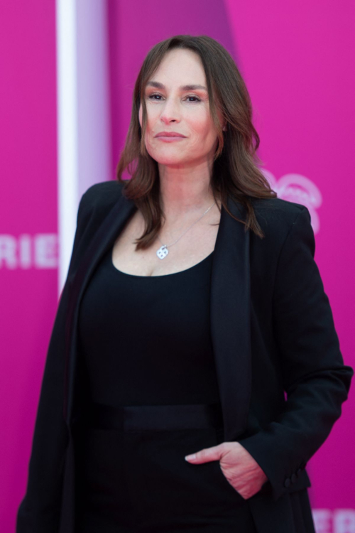 Vanessa Demouy at Canneseries IFF Pink Carpet in Cannes 3