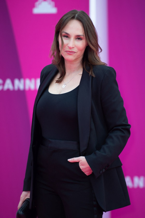 Vanessa Demouy at Canneseries IFF Pink Carpet in Cannes 4